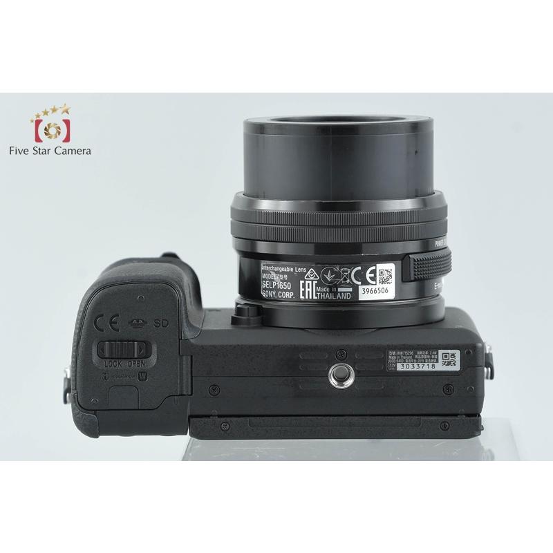 【美品】シャッター回数:約11500回 SONY α6400 カメラ レンズ付 SONY（ソニー） 【中古】SONY α6400 ILCE-6400 ブラック パワーズーム