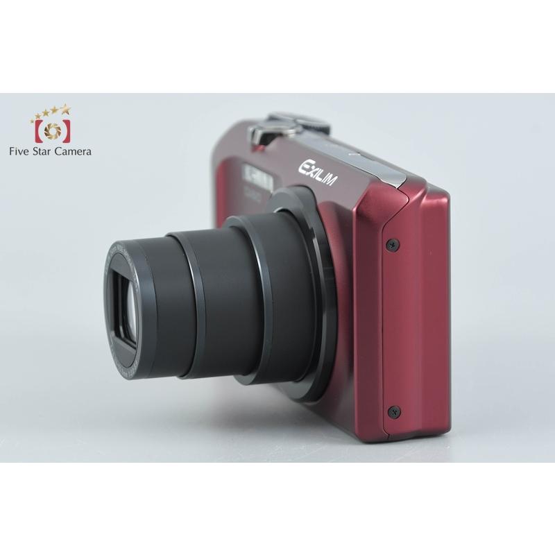 外観美品 CASIO EXILIM EX-H30 レッド 充電器付き 【公式通販】