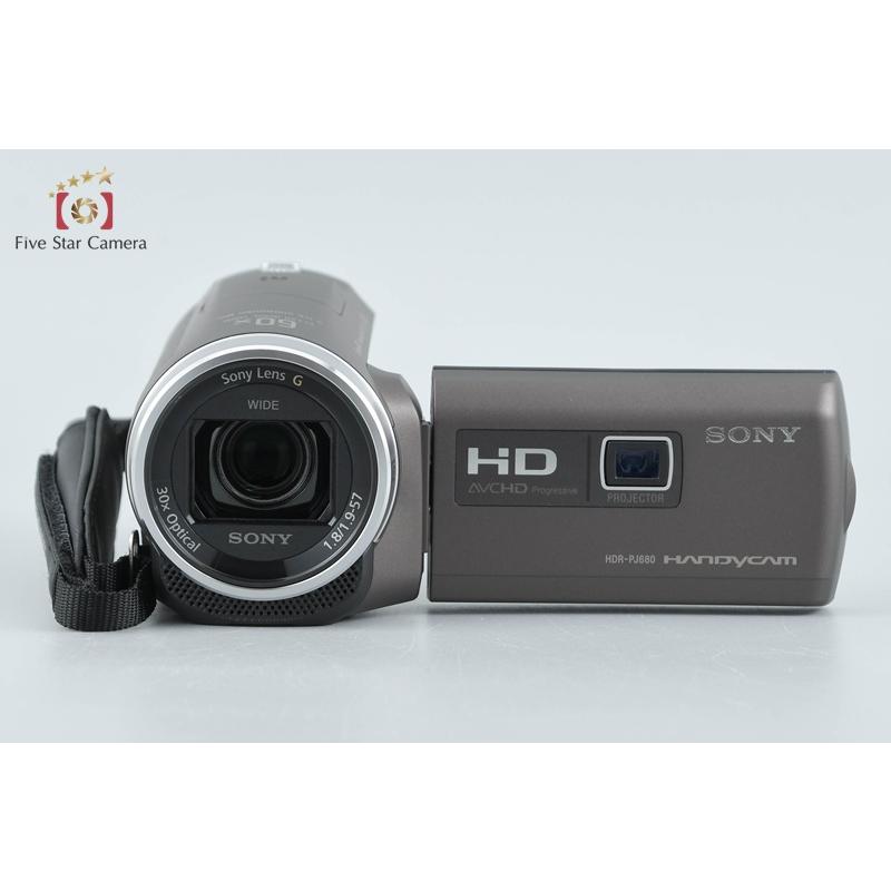 SONY（ソニー） 【中古】SONY ハンディカム HDR-PJ680 ブロンズ