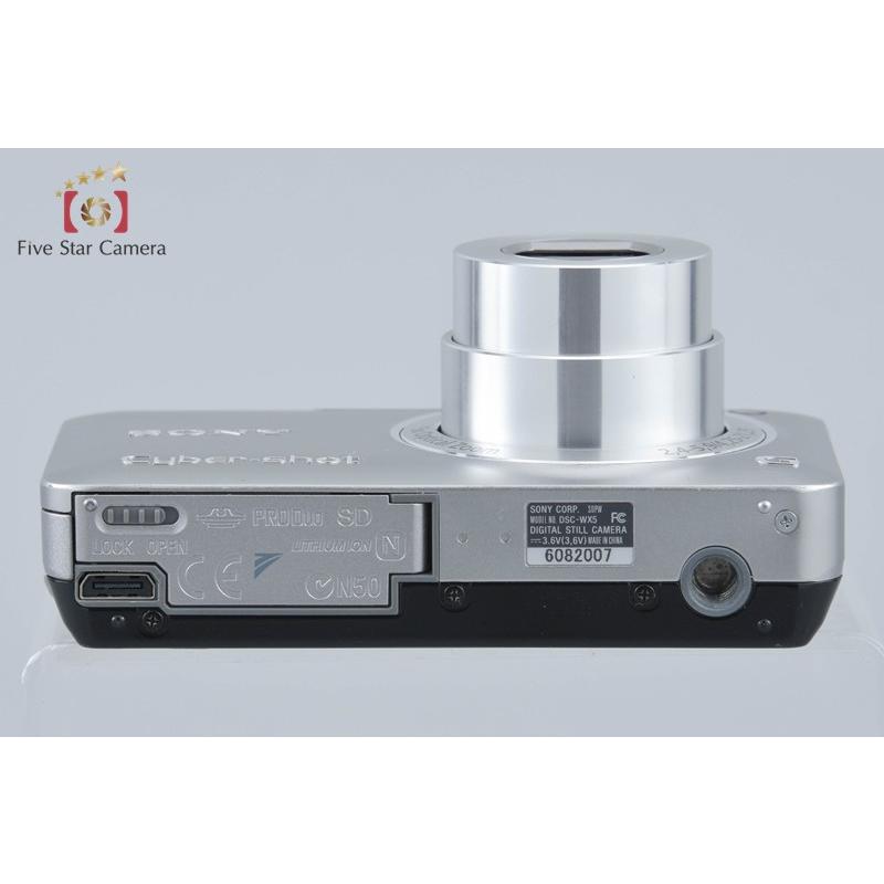 SONY（ソニー） 【中古】SONY Cyber-shot DSC-WX5 シルバー デジタル