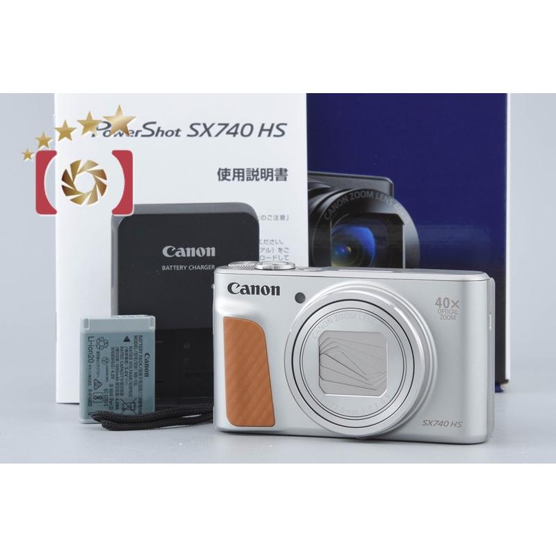 中古 Canon powershot sx740hs 元箱あり キヤノン（Canon） 【中古】Canon PowerShot SX740 HS シルバー