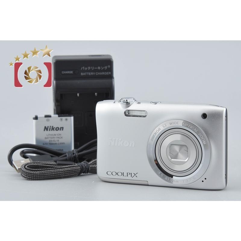 Nikon COOLPIX S2900 コンパクトデジカメ【中古品】 ニコン（Nikon） 【中古】Nikon COOLPIX S2900 シルバー コンパクト