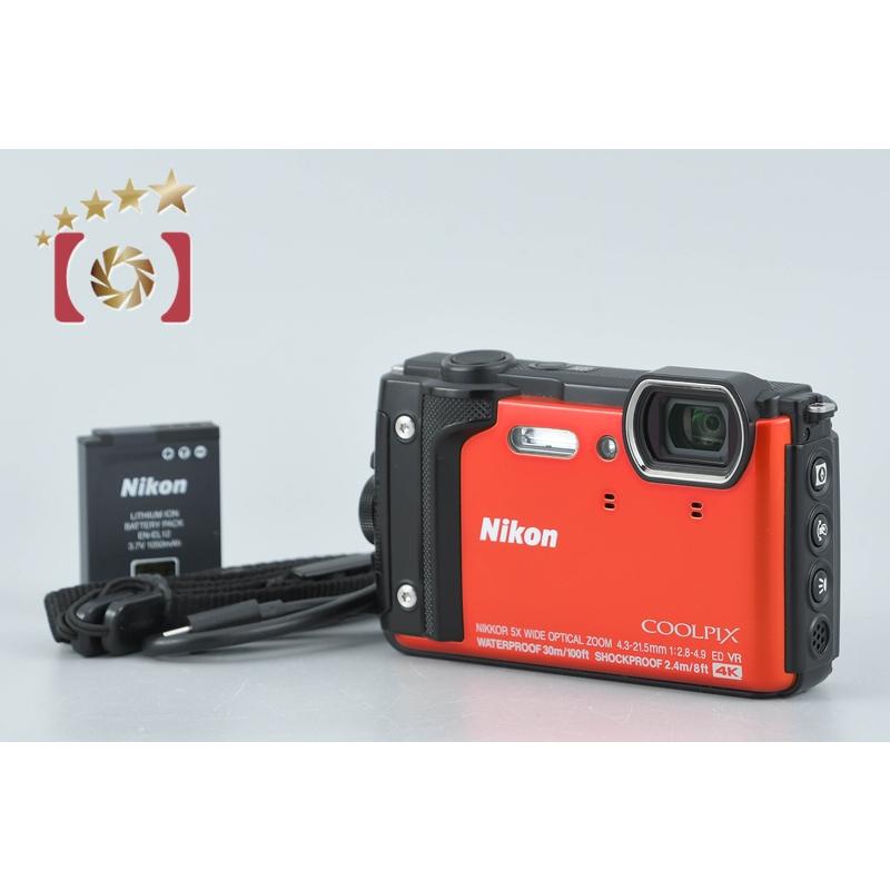 Nikon ニコン COOLPIX クールピクス W300 オレンジ 中古品 ニコン（Nikon） 【中古】Nikon COOLPIX W300 オレンジ コンパクト