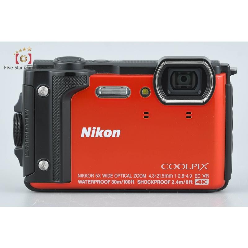 Nikon ニコン COOLPIX W300 オレンジ ジャンク ニコン（Nikon） 【中古】Nikon COOLPIX W300 オレンジ コンパクト