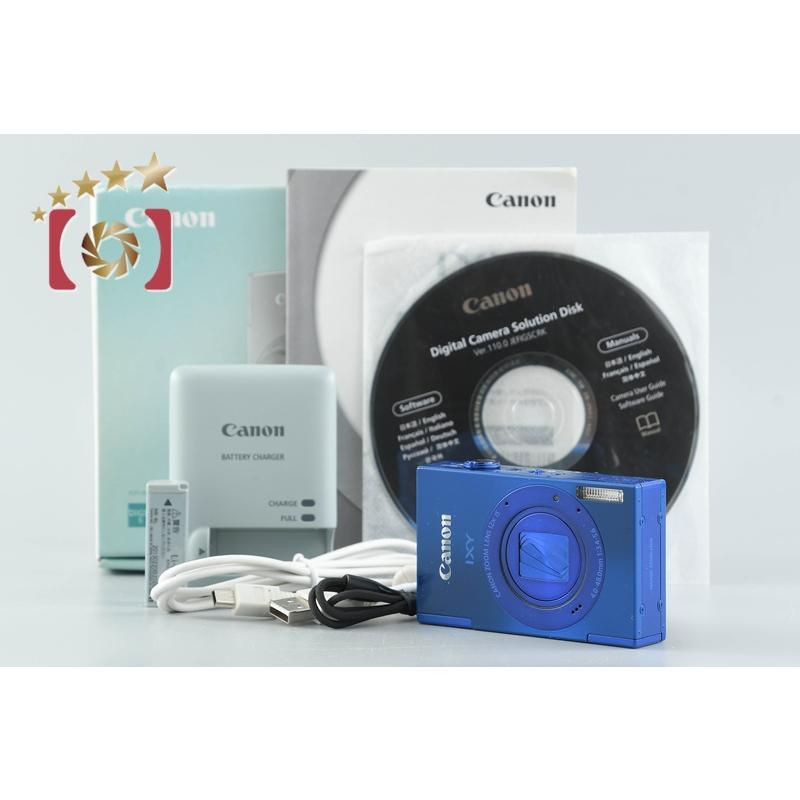 キヤノン（Canon） 【中古】Canon IXY 3 ブルー コンパクトデジタル