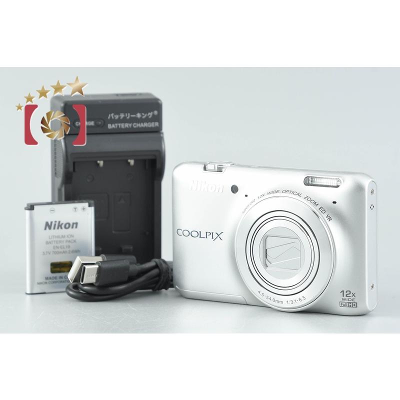 Nikon ニコン COOLPIX S6400 シルバー デジタル ニコン（Nikon） 【中古】Nikon COOLPIX S6400 クリスタルシルバー