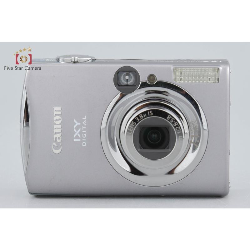 極美品Canon IXY DIGITAL 900 IS シルバー　デジタルカメラ キヤノン（Canon） 【中古】Canon IXY Digital 900 IS シルバー