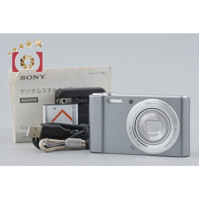 美品】SONY ソニー Cyber-shot DSC-W810 シルバー 【公式通販】