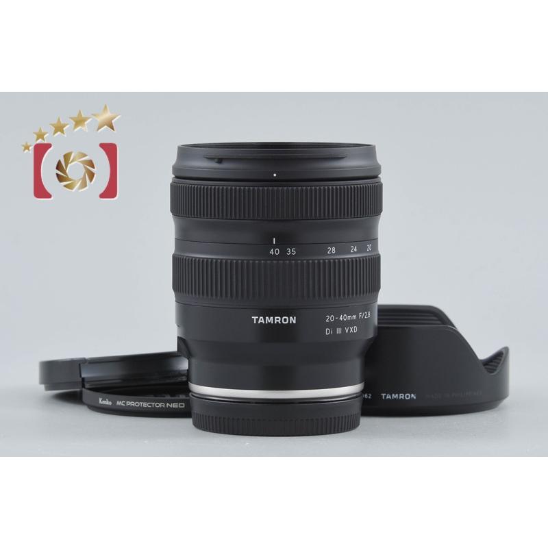 【中古】TAMRON タムロン A062 20-40mm f/2.8 Di III VXD ソニーEマウント用