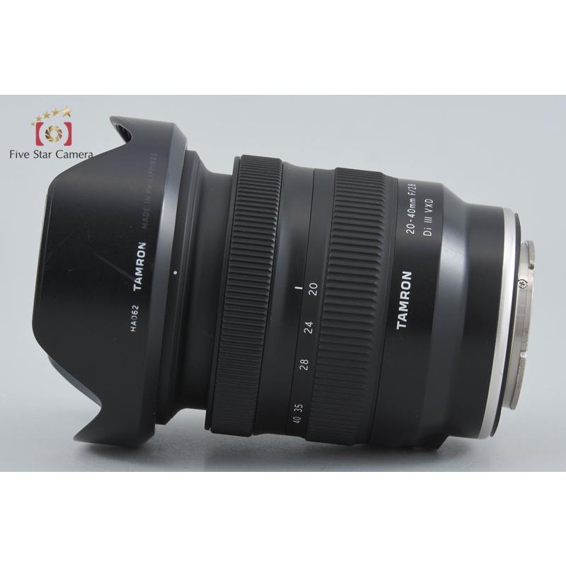 【中古】TAMRON タムロン A062 20-40mm f/2.8 Di III VXD ソニーEマウント用の画像