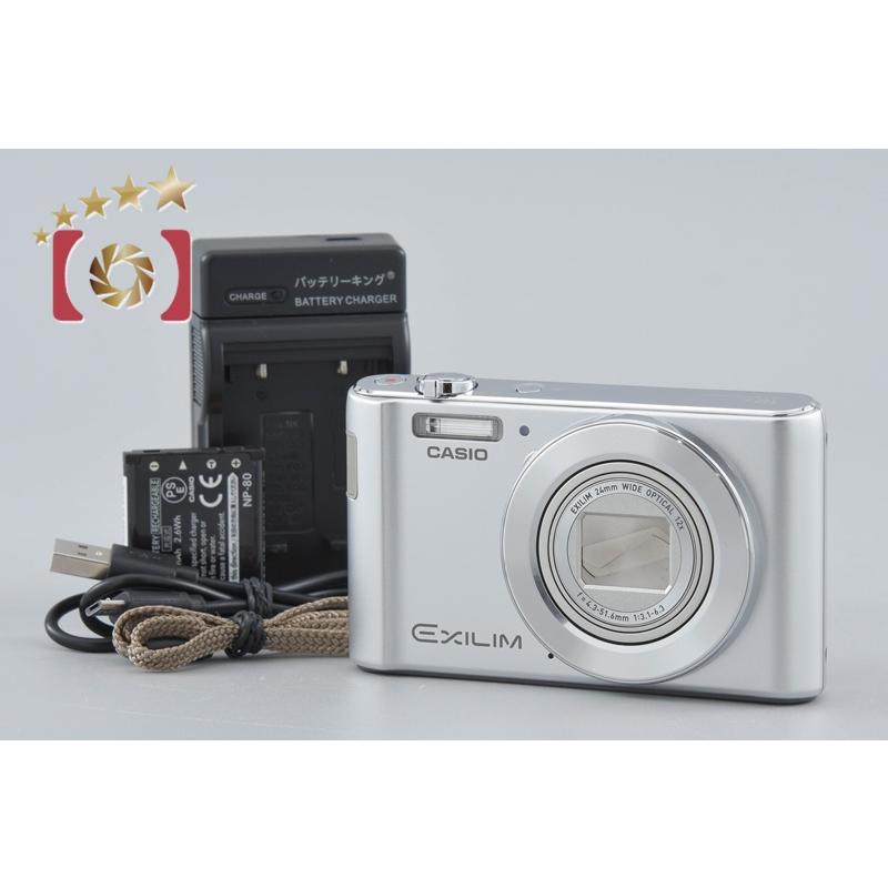 CASIO（カシオ） 【中古】CASIO EXILIM EX-ZS240 シルバー コンパクト