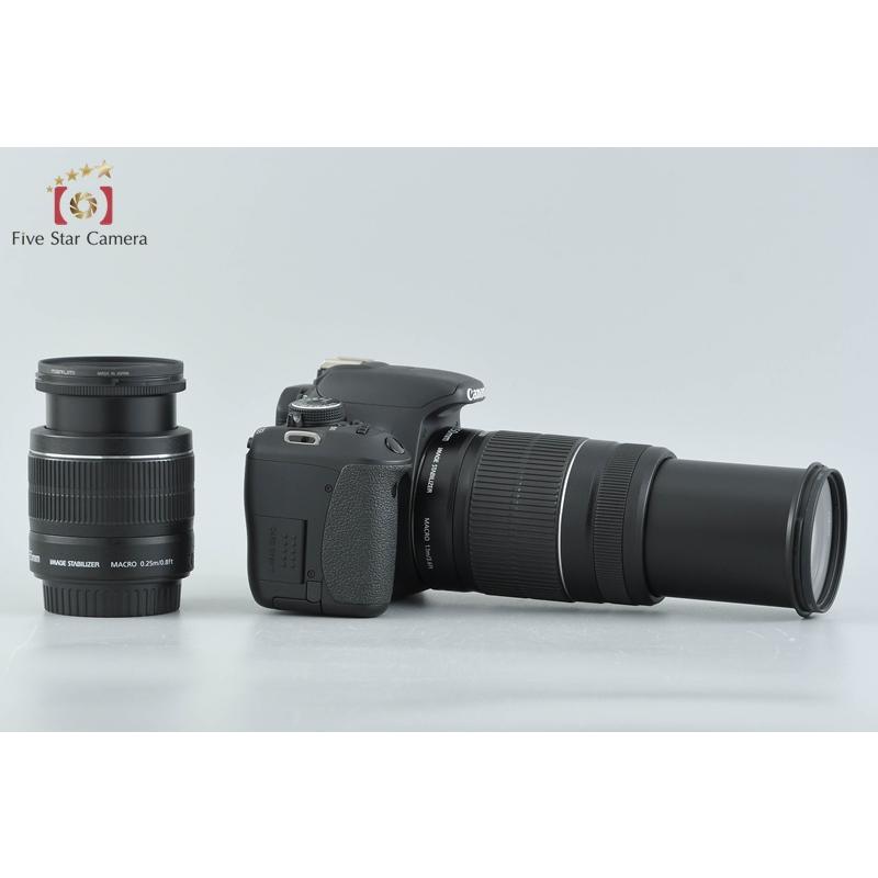 【中古】Canon キヤノン EOS Kiss X5 ダブルズームレンズキット シャッター回数僅少 元箱付き キヤノン（Canon） 【中古】Canon EOS Kiss X5 ダブルズームキット
