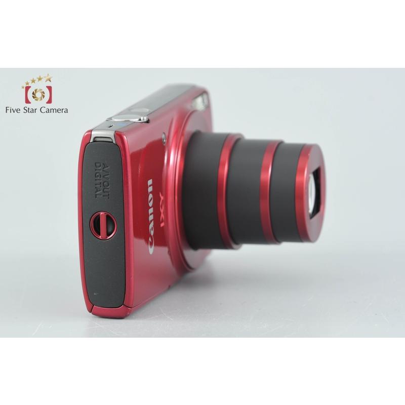 コンパクトデジタルカメラ Canon IXY 190 レッド CANON IXY 190