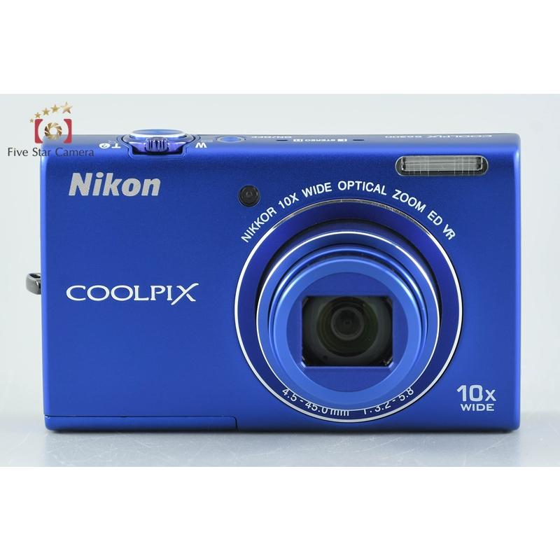 ニコン（Nikon） 【中古】Nikon COOLPIX S6200 オーシャンブルー