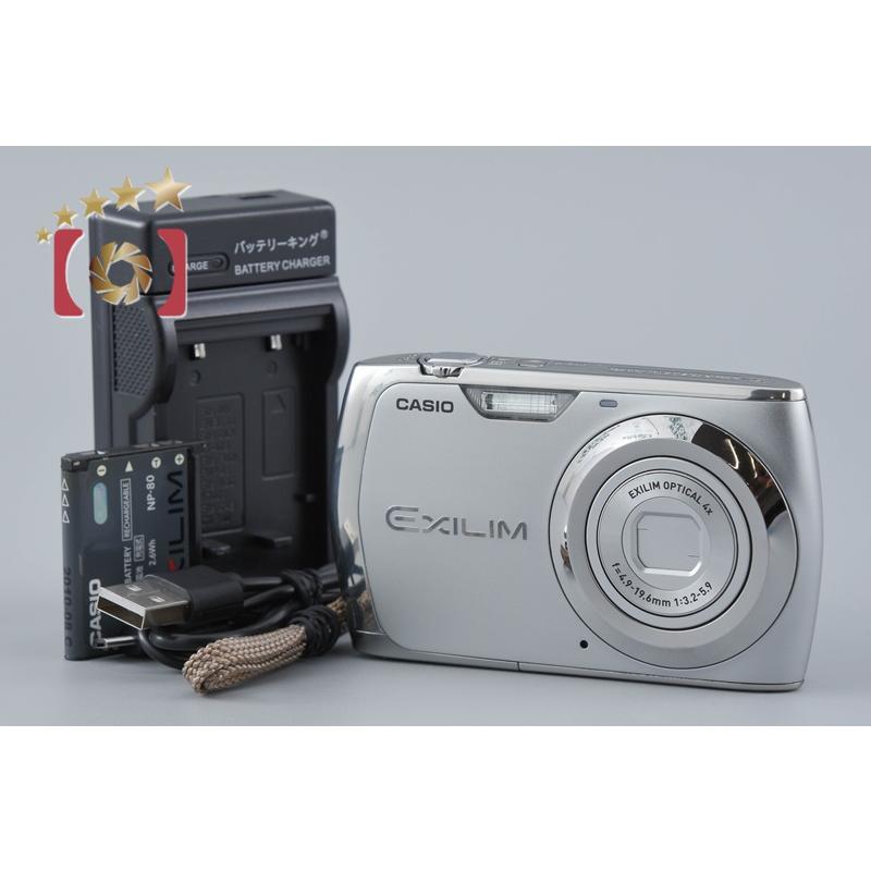 CASIO（カシオ） 【中古】CASIO EXILIM EX-Z370 シルバー コンパクト