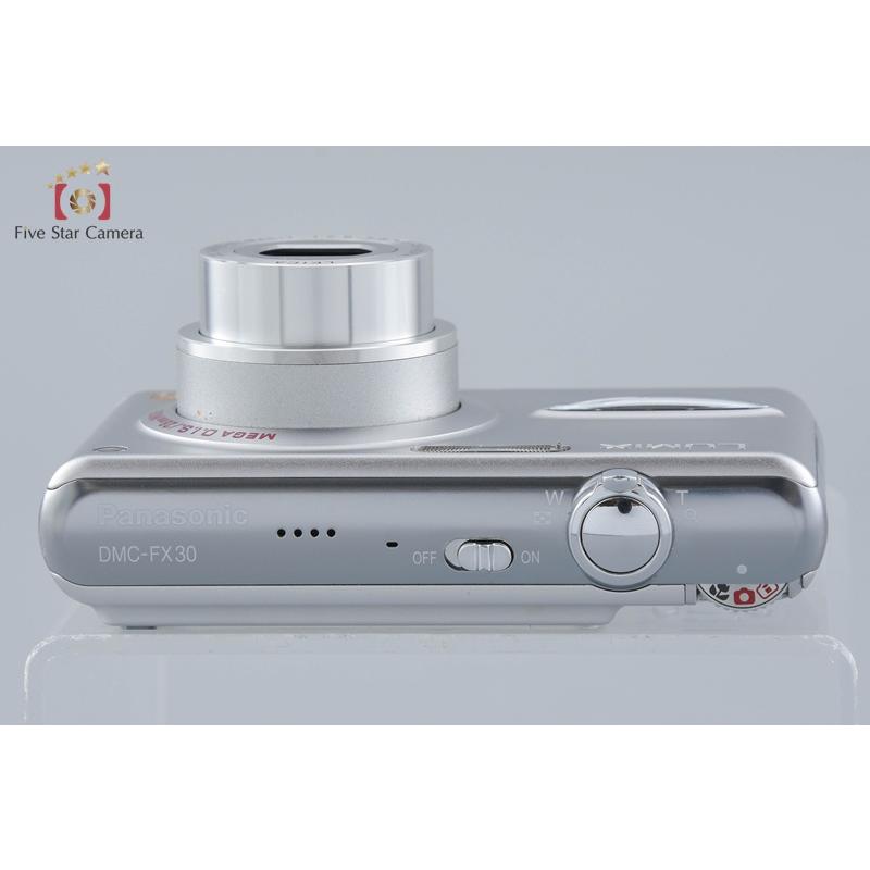 【中古】パナソニック デジタルカメラ LUMIX (ルミックス) DMC-FX30 プレシャスシルバー Panasonic（パナソニック） 【中古】Panasonic LUMIX DMC-FX30