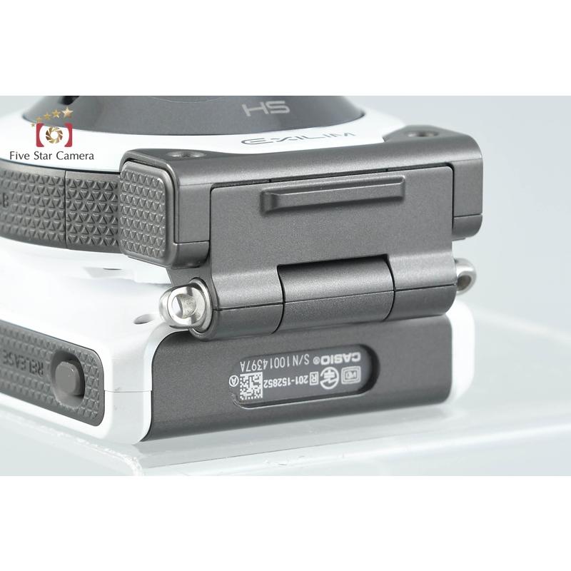 カメラ CASIO カシオ EXILIM EX-FR100 白 ホワイト 美品 カメラ