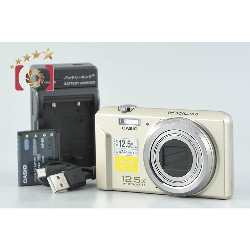 CASIO（カシオ） 【中古】Casio EXILIM EX-ZS150 ゴールド コンパクト