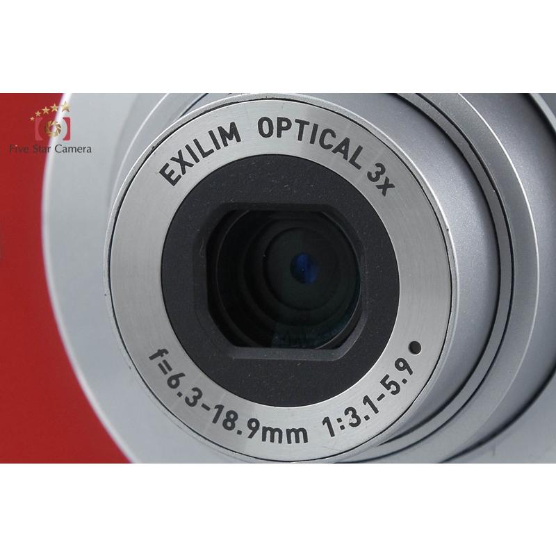 CASIO（カシオ） 【中古】CASIO EXILIM ZOOM EX-Z60 レッド コンパクト
