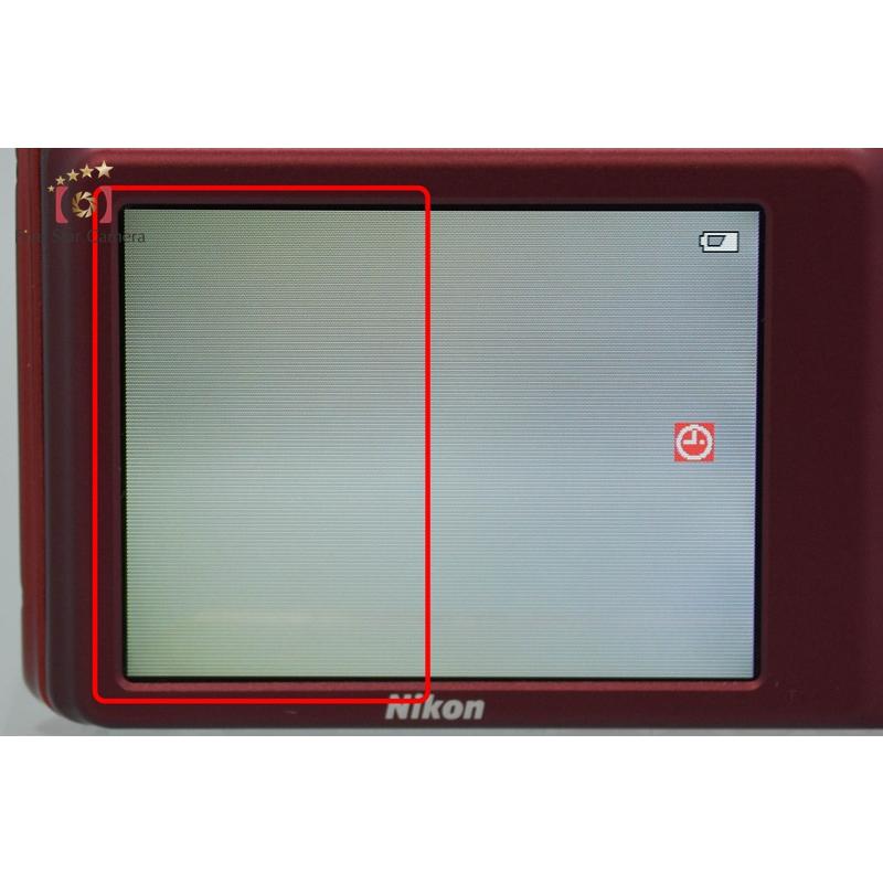 ニコン（Nikon） 【中古】Nikon COOLPIX S3400 レッド コンパクト
