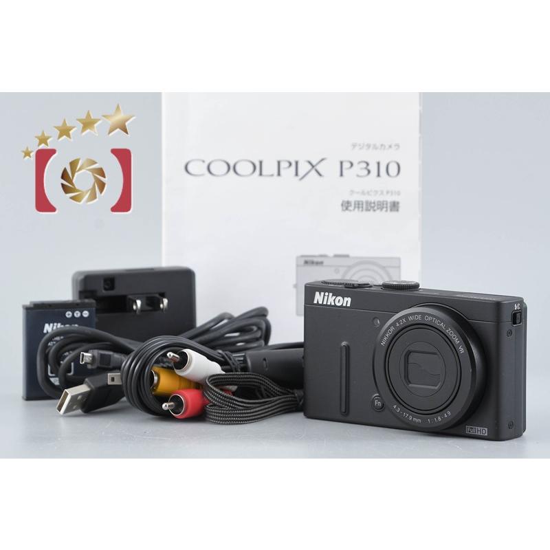 ニコン（Nikon） 【中古】Nikon COOLPIX P310 ブラック コンパクト 