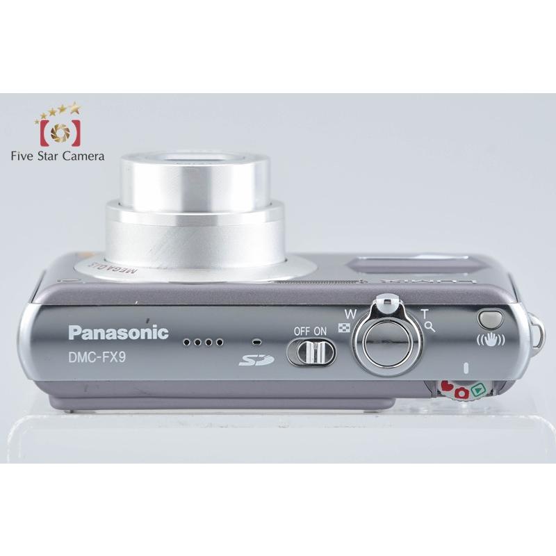 【中古】(パナソニック) Panasonic LUMIX DMC-FX9 モーブグレー Panasonic（パナソニック） 【中古】Panasonic LUMIX DMC-FX9