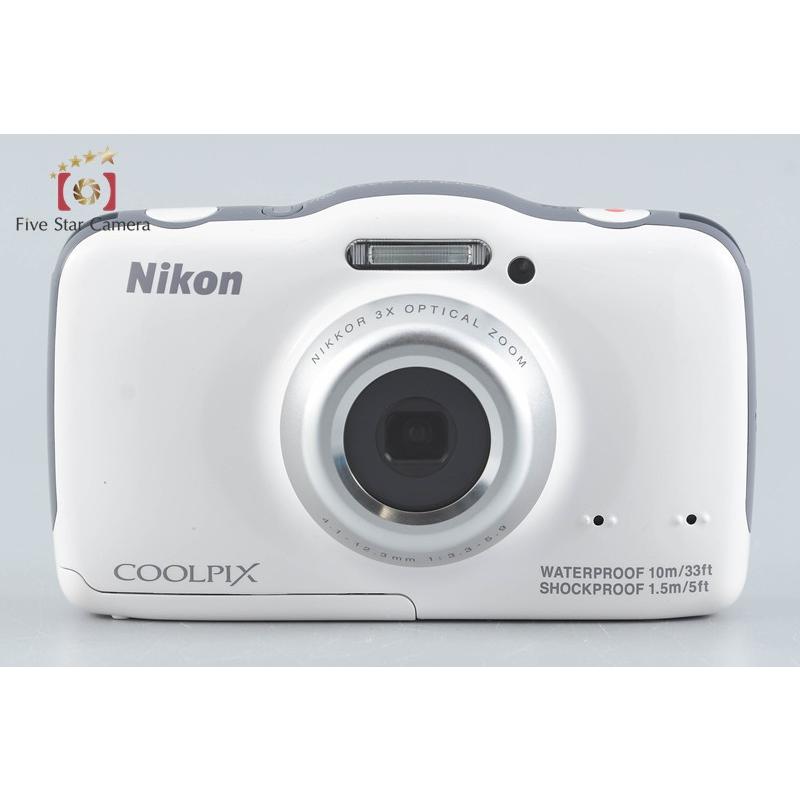 ニコン（Nikon） 【中古】Nikon COOLPIX S32 ホワイト コンパクト