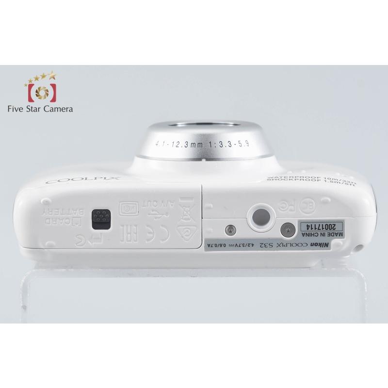 ニコン（Nikon） 【中古】Nikon COOLPIX S32 ホワイト コンパクト