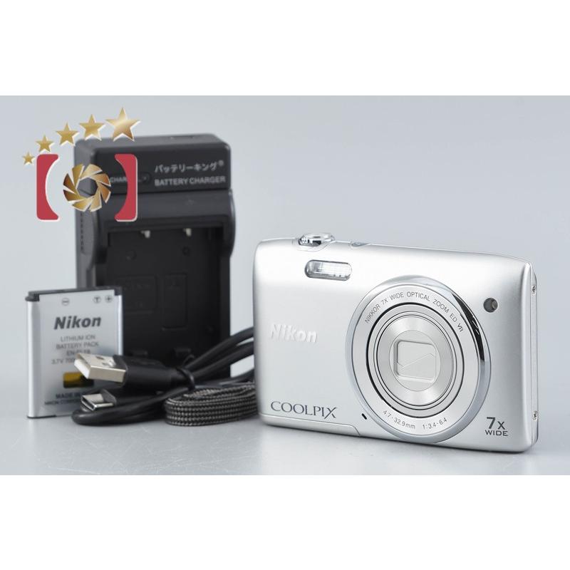 ニコン（Nikon） 【中古】Nikon COOLPIX S3500 クリスタルシルバー