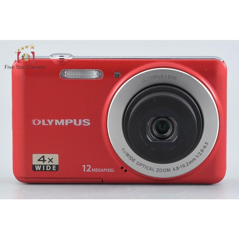 オリンパス（OLYMPUS） 【中古】OLYMPUS VG-110 レッド コンパクト