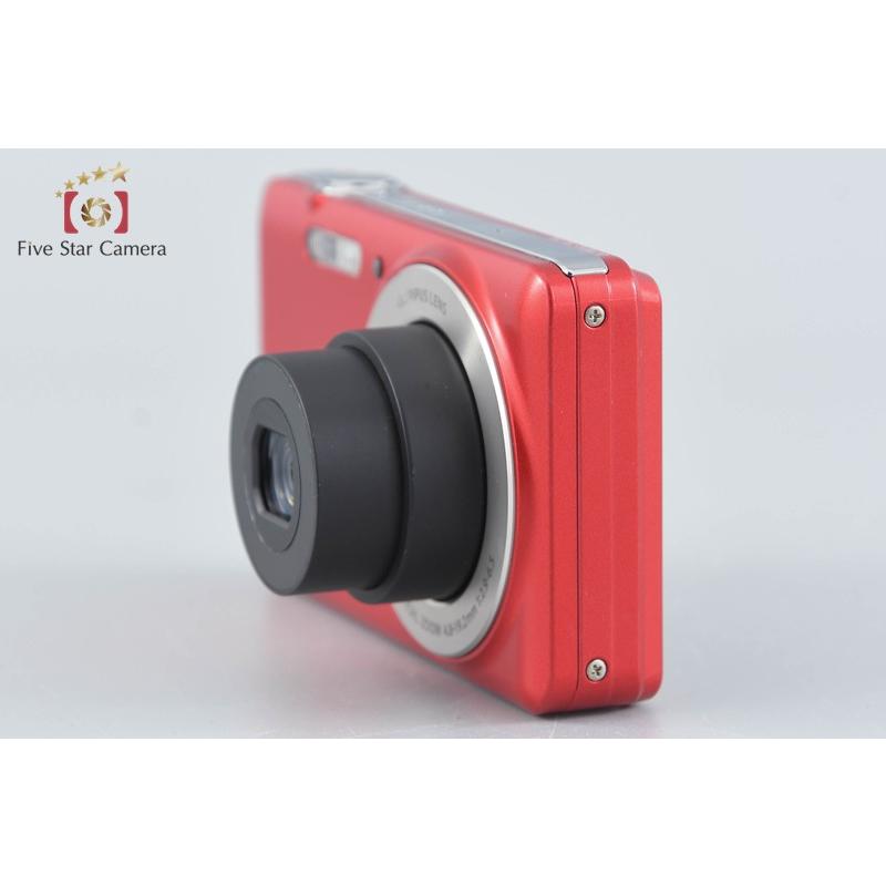 オリンパス（OLYMPUS） 【中古】OLYMPUS VG-110 レッド コンパクト