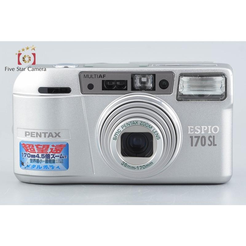 ペンタックス 【中古】PENTAX ESPIO 170SL シルバー コンパクト