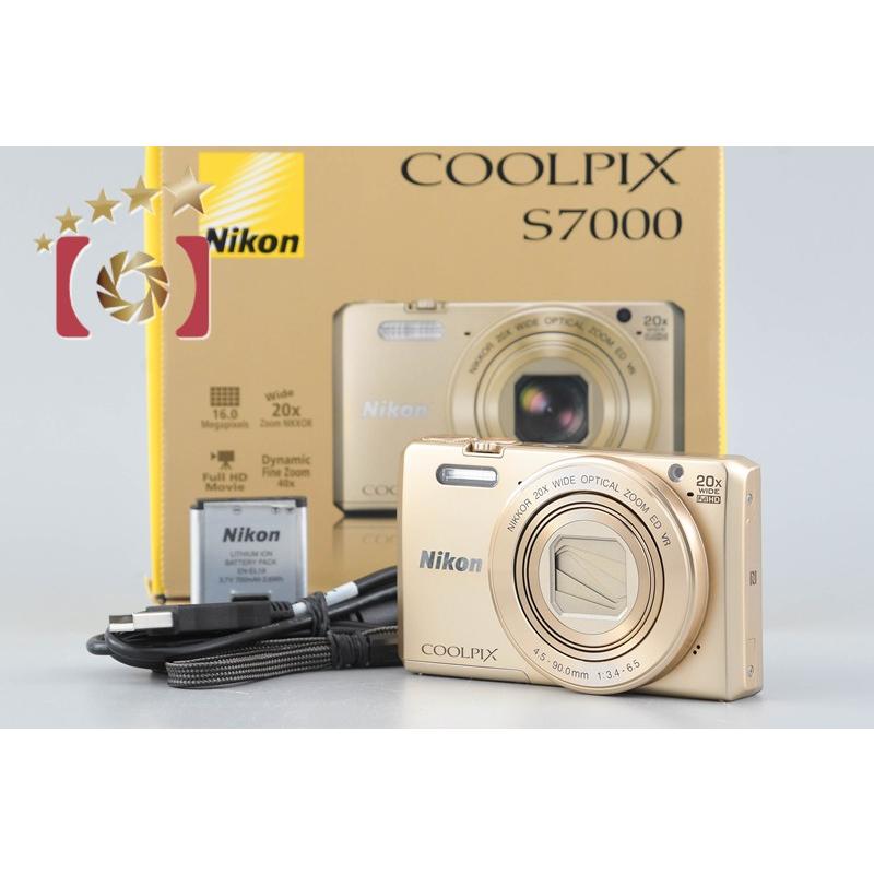 ニコン（Nikon） 【中古】Nikon COOLPIX S7000 ゴールド コンパクト 