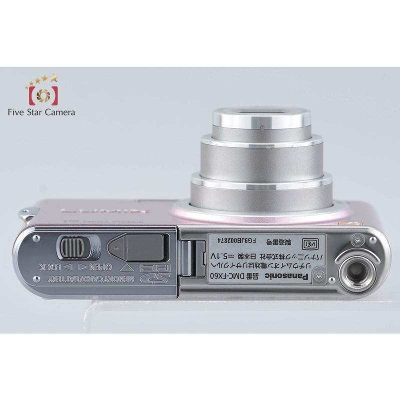 【美品】Panasonic LUMIX DMC-FX60 ピンク Panasonic（パナソニック） 【中古】Panasonic LUMIX DMC-FX60