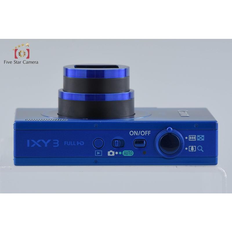 キヤノン（Canon） 【中古】Canon IXY 3 ブルー コンパクトデジタル