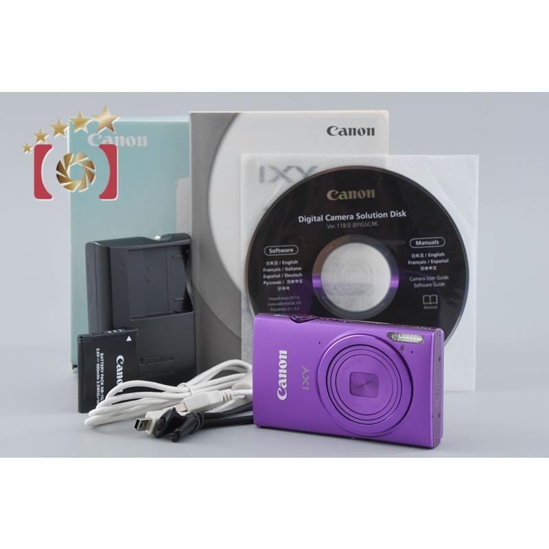 キヤノン（Canon） 【中古】Canon IXY 430F パープル コンパクト
