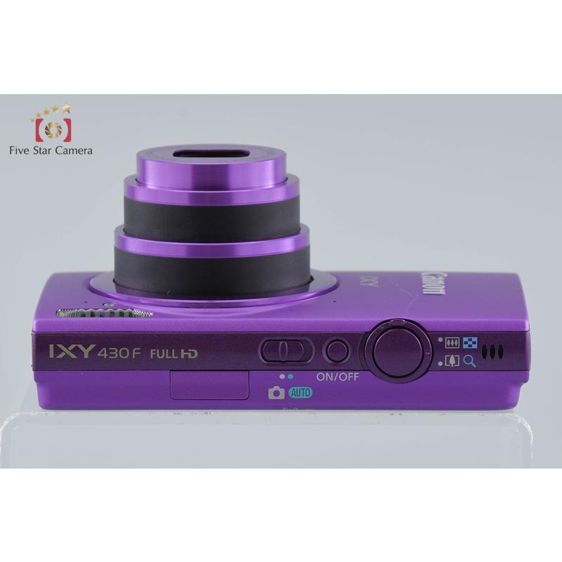 キヤノン（Canon） 【中古】Canon IXY 430F パープル コンパクト