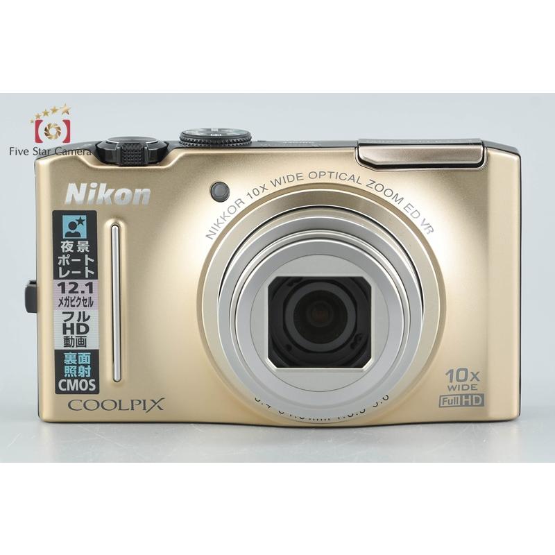 Nikon ニコン COOLPIX S8100　中古品 ニコン（Nikon） 【中古】Nikon COOLPIX S8100 プレシャスゴールド