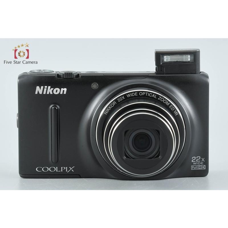 中古Nikon COOLPIX S9500 コンパクトデジタルカメラ ニコン（Nikon） 【中古】Nikon COOLPIX S9500 マットブラック