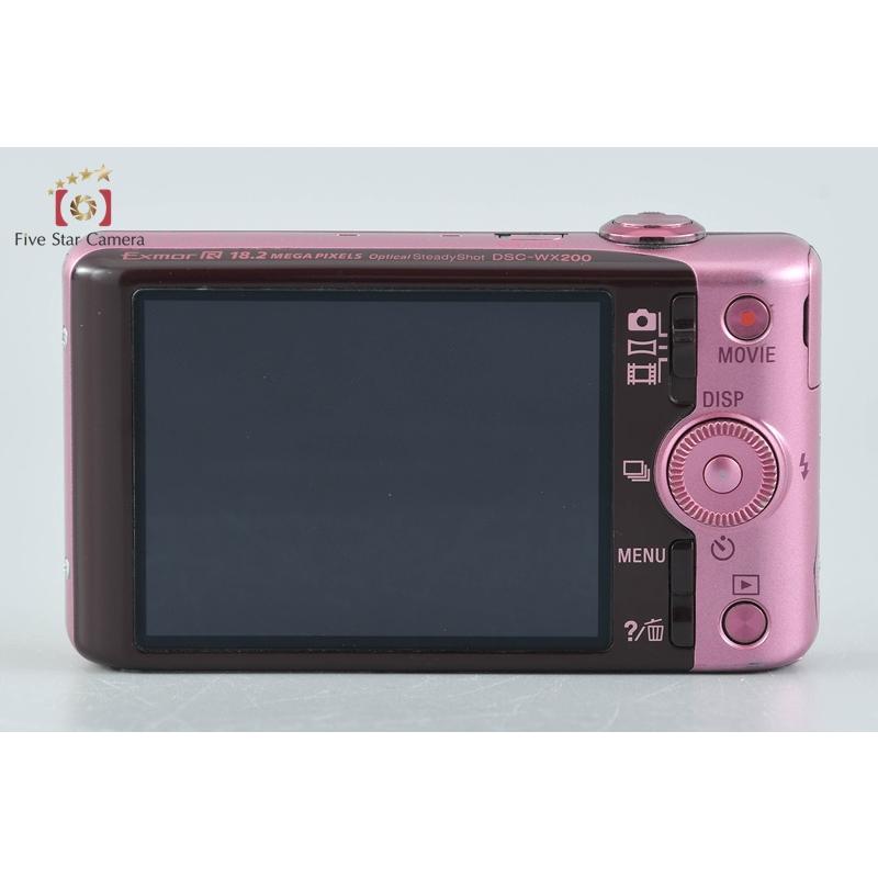 SONY（ソニー） 【中古】SONY Cyber-shot DSC-WX200 ピンク デジタル