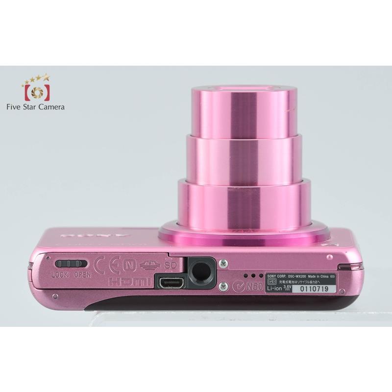 SONY（ソニー） 【中古】SONY Cyber-shot DSC-WX200 ピンク デジタル
