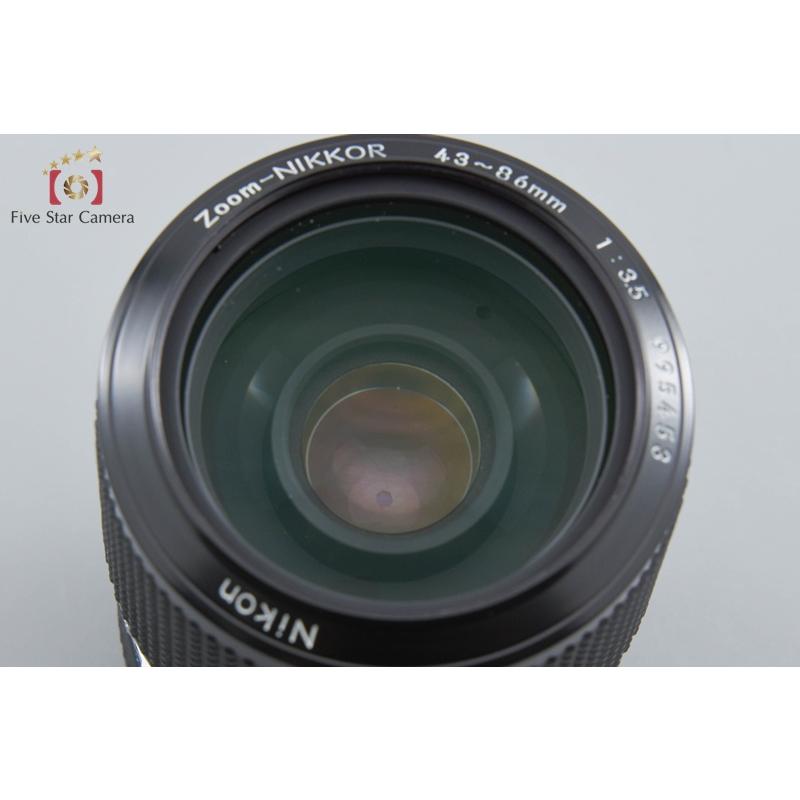 ニコン（Nikon） 【中古】Nikon Ai ZOOM NIKKOR 43-86mm f/3.5 : 中古