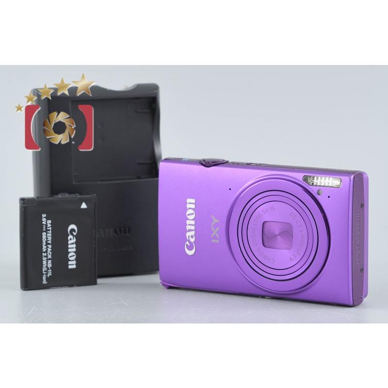 キヤノン（Canon） 【中古】Canon IXY 430F パープル コンパクト
