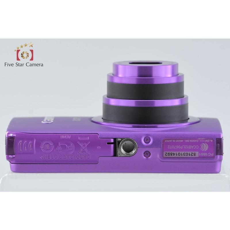 Canon デジタルカメラ IXY430F パープル　紫 キヤノン（Canon） 【中古】Canon IXY 430F パープル コンパクト