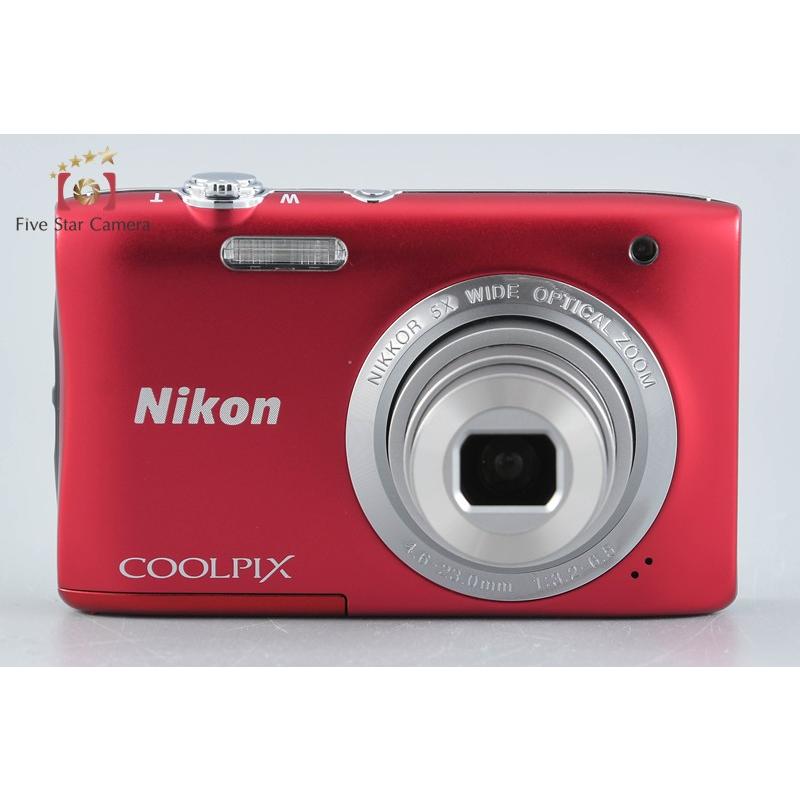 ニコン（Nikon） 【中古】Nikon COOLPIX S2900 レッド コンパクト