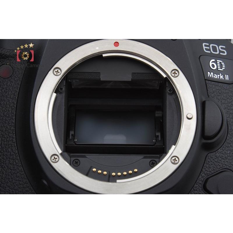 【中古】Canon キヤノン EOS 6D Mark II デジタル一眼レフカメラ シャッター回数僅少 キヤノン（Canon） 【中古】Canon EOS 6D Mark II デジタル一眼レフ