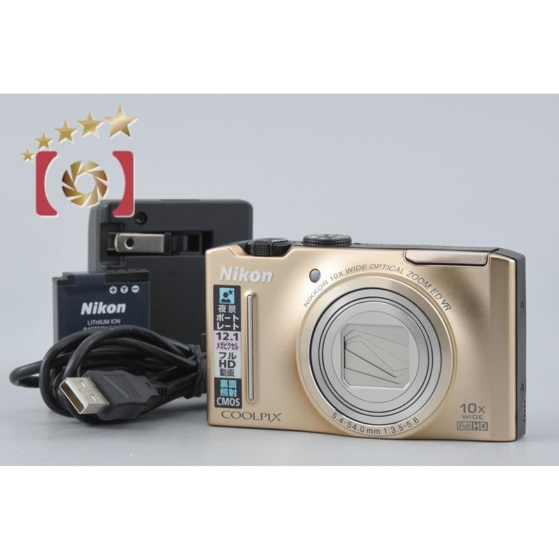 Nikon ニコン COOLPIX S8100　中古品 ニコン（Nikon） 【中古】Nikon COOLPIX S8100 プレシャスゴールド