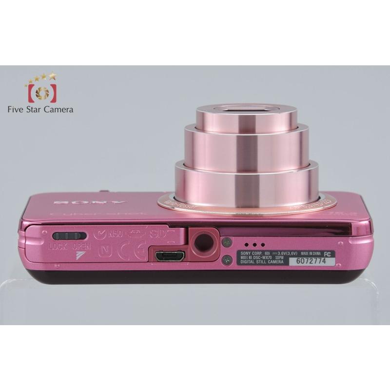 SONY（ソニー） 【中古】SONY Cyber-shot DSC-WX70 ピンク デジタル