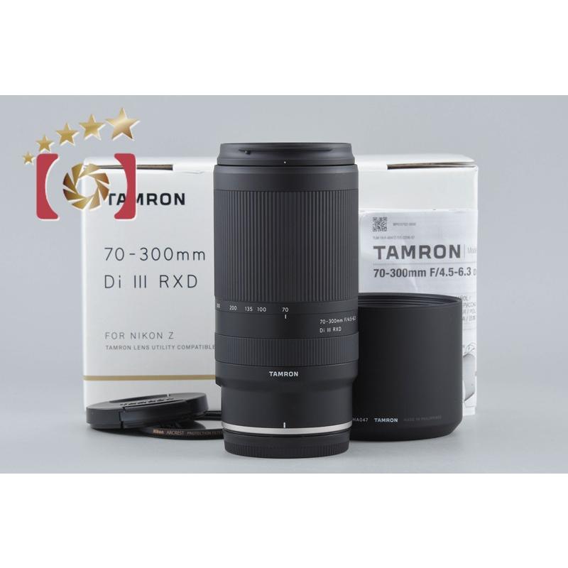 【中古】TAMRON タムロン A047 70-300mm f/4.5-6.3 Di III RXD ニコンZマウント用 元箱付き
