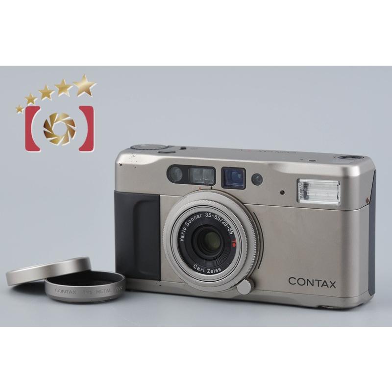 「ジャンク扱い」CONTAX TVS コンパクトフィルムカメラ CONTAX（コンタックス） 【中古】CONTAX TVS コンパクトフィルムカメラ